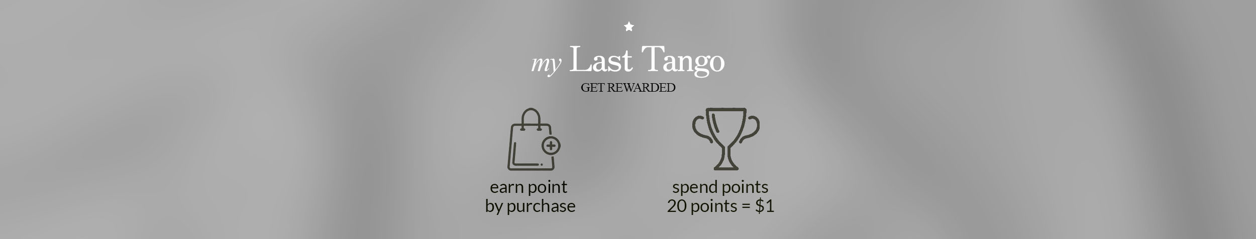 Reward Program at last tango