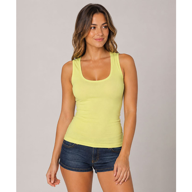 Basic Scoop Tank Top