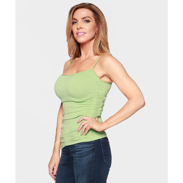 Side Ruched Seamless Cami Top