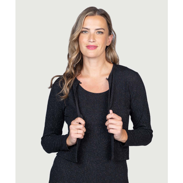 Sparkle Top Button Cardigan Jacket