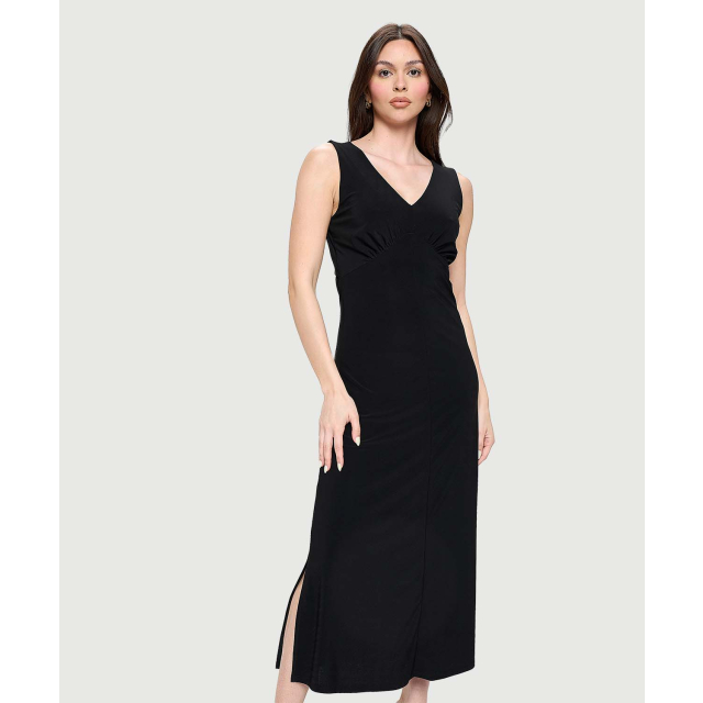 Empire Maxi Dress with Open Back