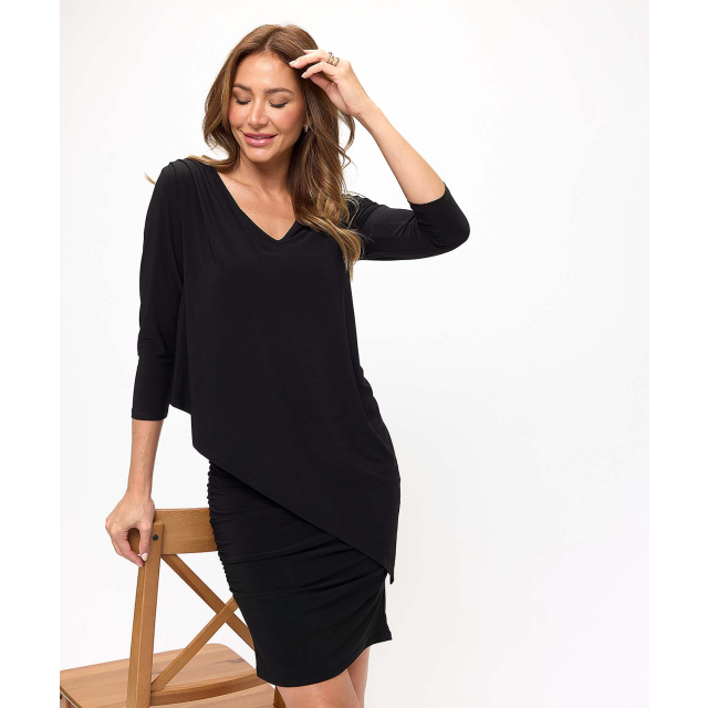 3/4 Sleeve Versatile Tunic Dres