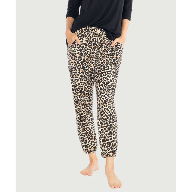 Printed Mid-Rise Pocket Jogger Pant