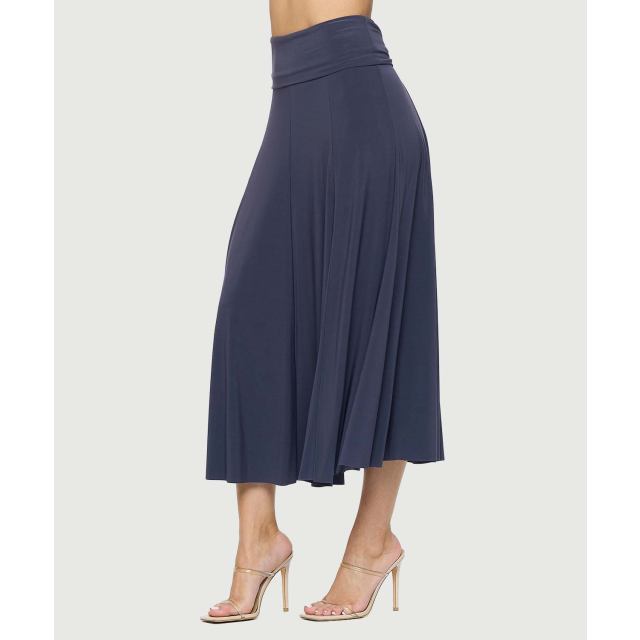 Midi Airflow Wrap Skirt With Side Tie | Last Tango USA