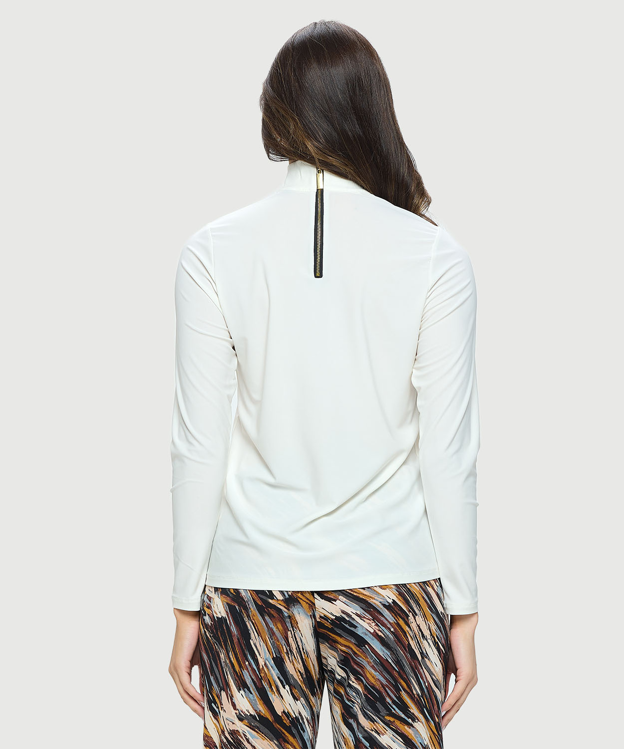 【G FORE】LONGSLEEVES MOCK(WOMEN) /追跡付 gfore_womens_featherweight_zip