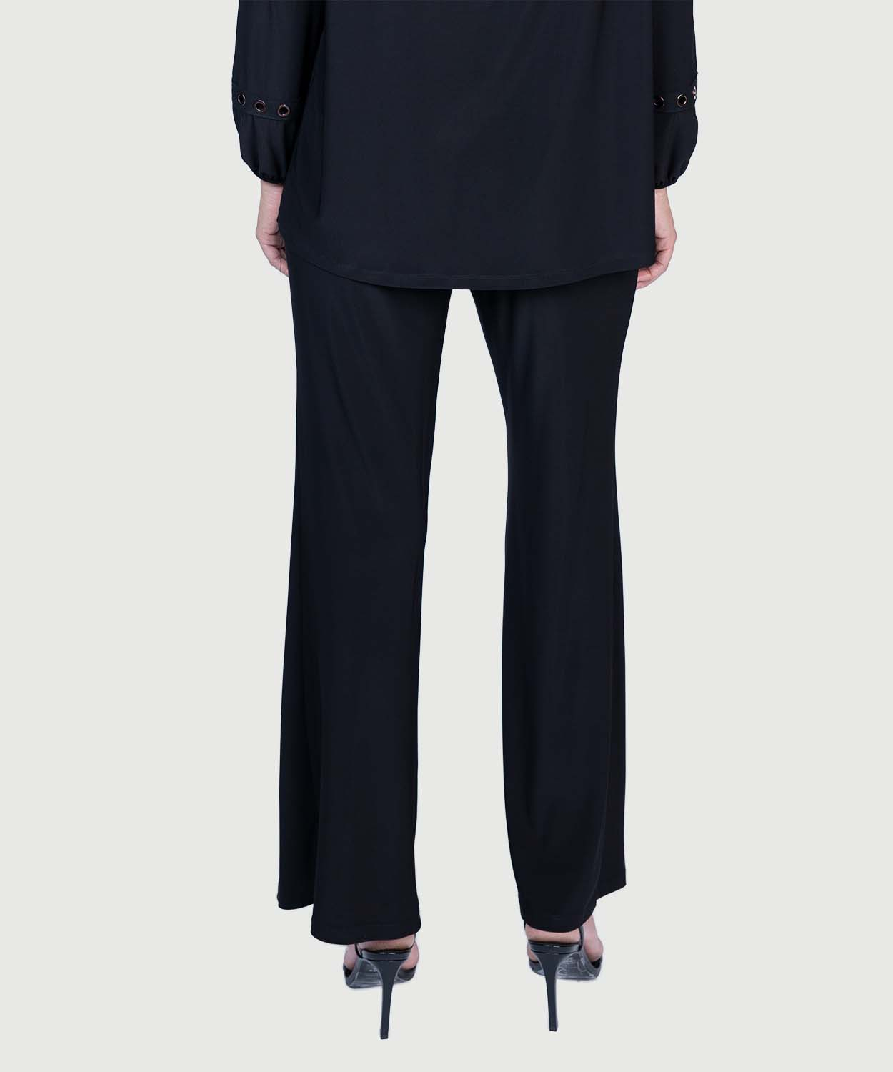 【THE MOZZ】Colo Wide Pants BCBGMAXAZRIA Women's Bi-Stretch Crepe Wide Leg Pants