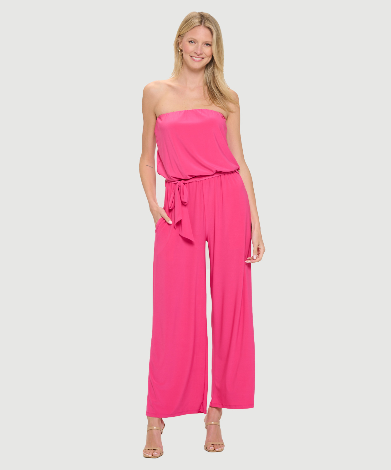 J-IDEO Vol. 8 No. 1〜5 Tube Top Straight Leg Jumpsuit | Last Tango USA