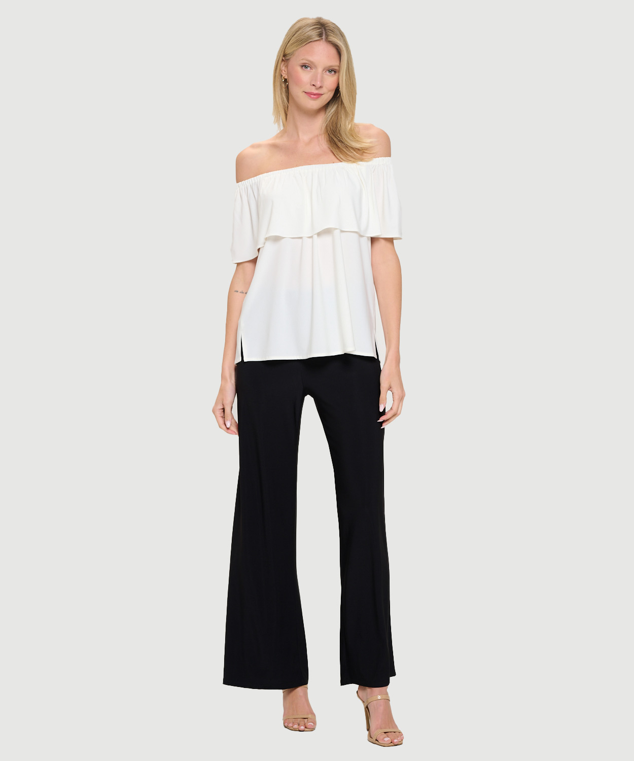 Flowy Off The Shoulder Ruffle Top | Last Tango USA