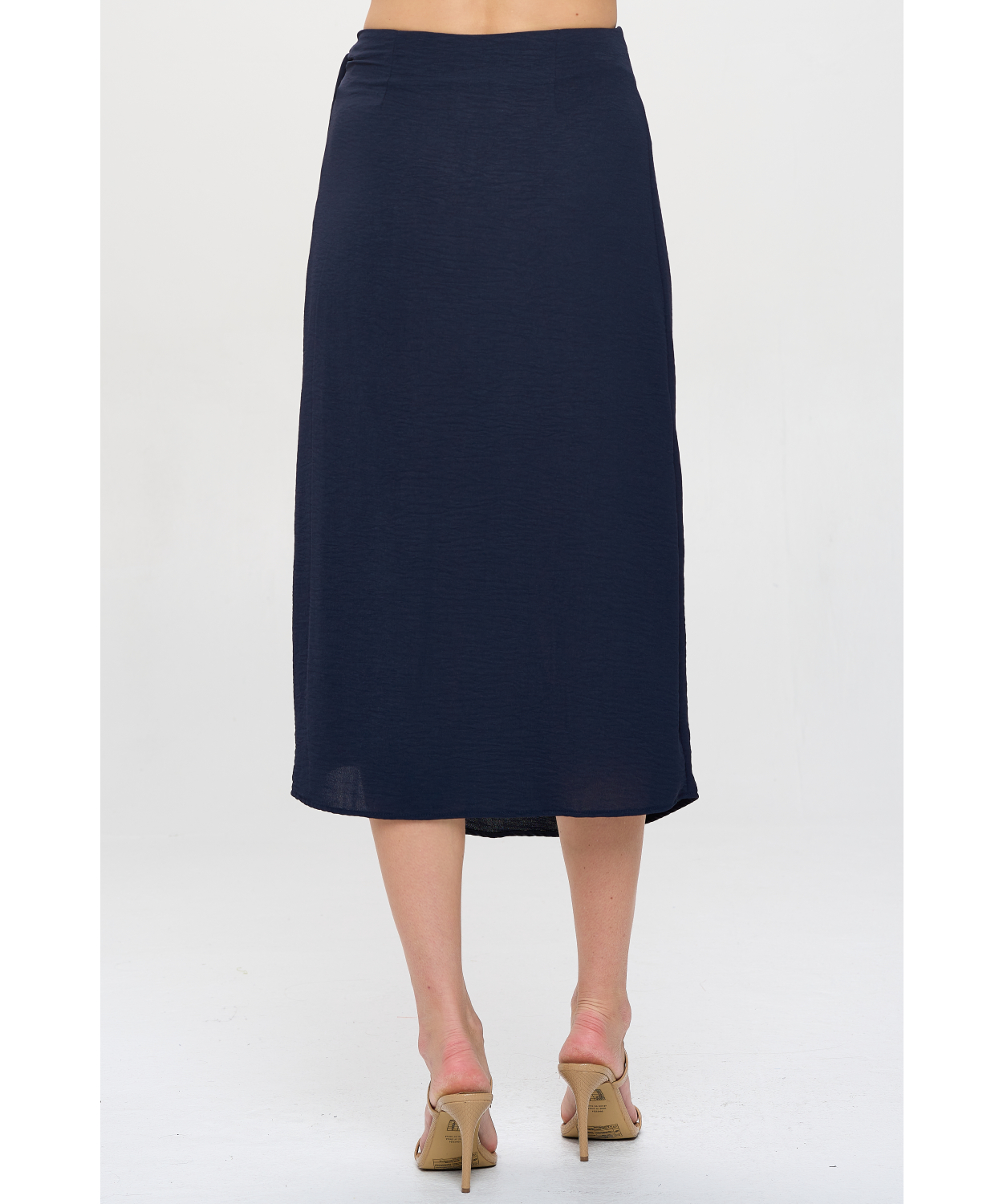 Midi Airflow Wrap Skirt With Side Tie | Last Tango USA