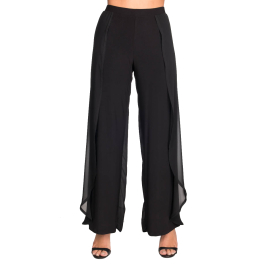 deres デレス Sophia drape pants Black 1 Rue Sophie Black Dray Pant – Dear Society