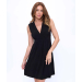 Sleeveless V-Neck Mini Dress