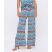 Printed Wide Leg Pant