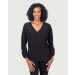 Women's Roll Up Sleeve Button Relaxed Flowy Fit Top | Last Tango