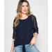 Chiffon Top with Front Tie