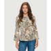 Open Bell Sleeve Flowy Top