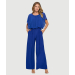 Chiffon Batwing Palazzo Jumpsuit