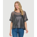 Fishnet Boxy Dolman Top