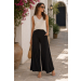 Wrinkle Resistant Palazzo Pants