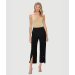 Cropped Front Vent Pant