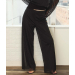 GLITTER CHIFFON PULL ON WIDE LEG PANT