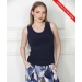 Sleeveless Side Ruched Tank