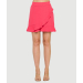 Mini Airflow Asymmetrical Ruffle Skirt