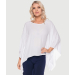 Scoop Neck Kaftan Top