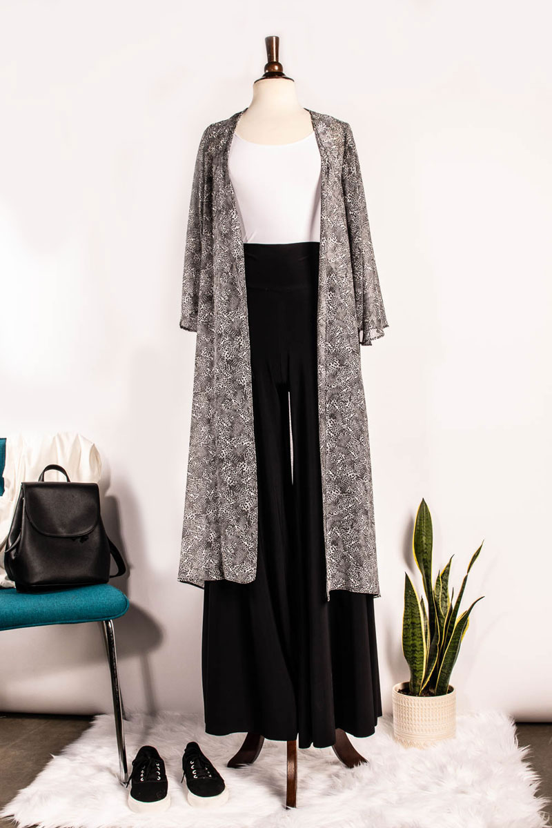 step up your loungewear game with our chiffon dusters