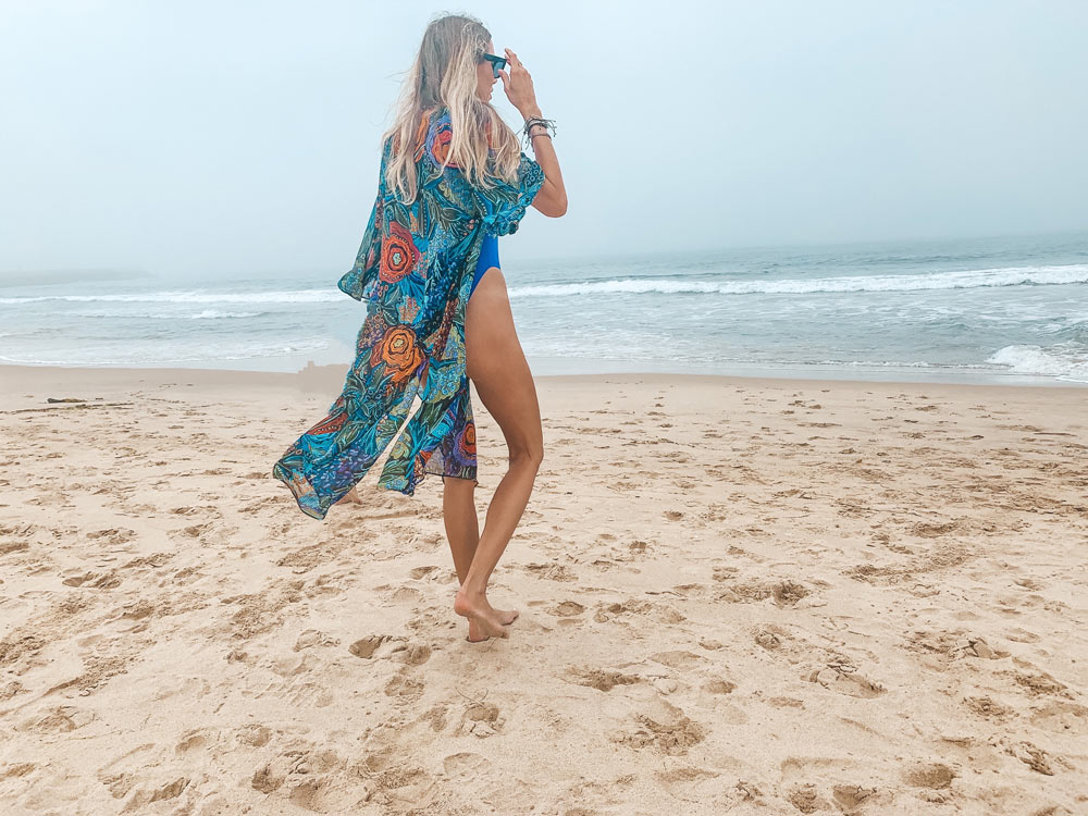 How to Wear Your Chiffon Duster For a Day in the Sun