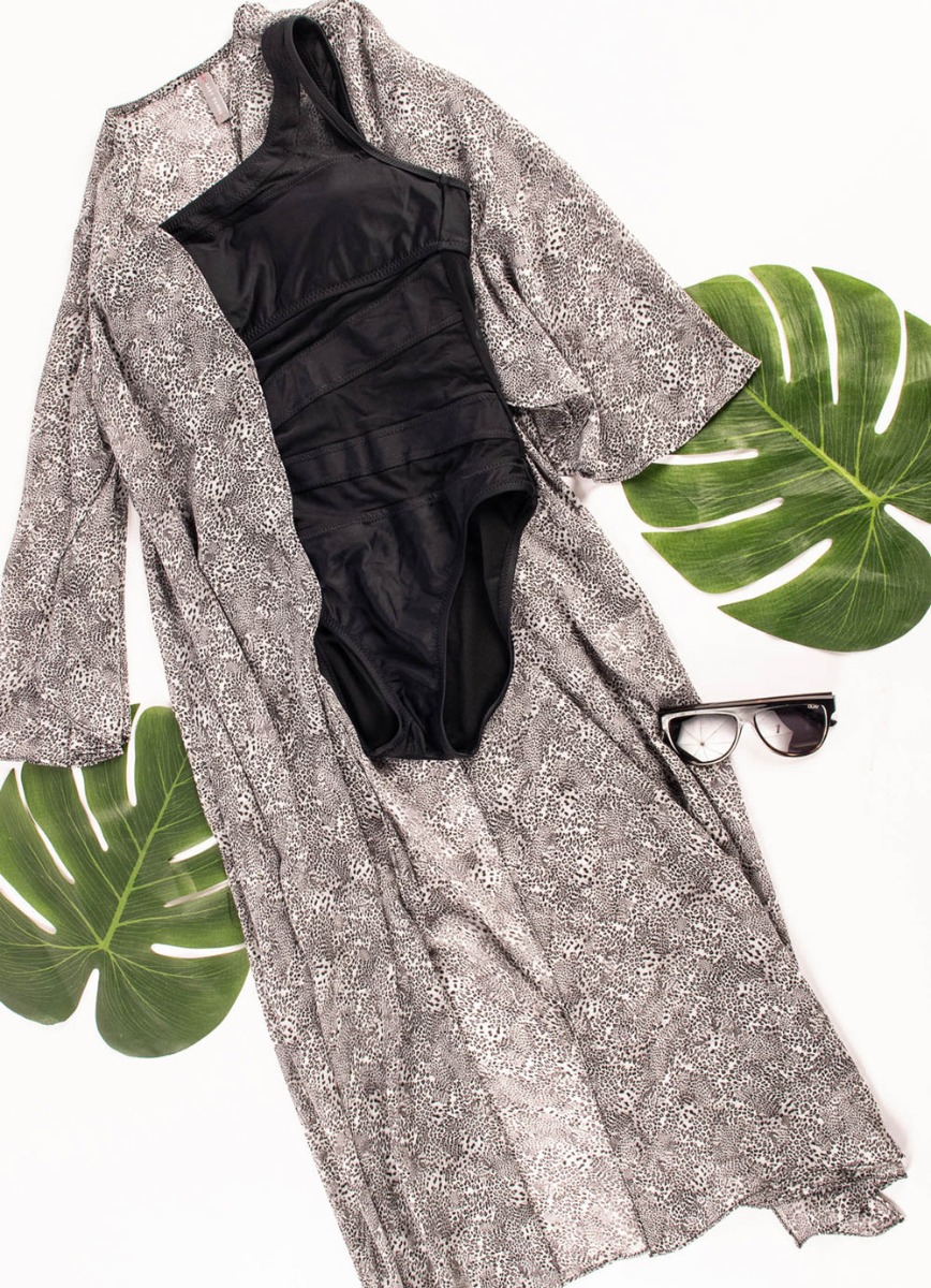 How to Wear Your Chiffon Duster For a Day in the Sun