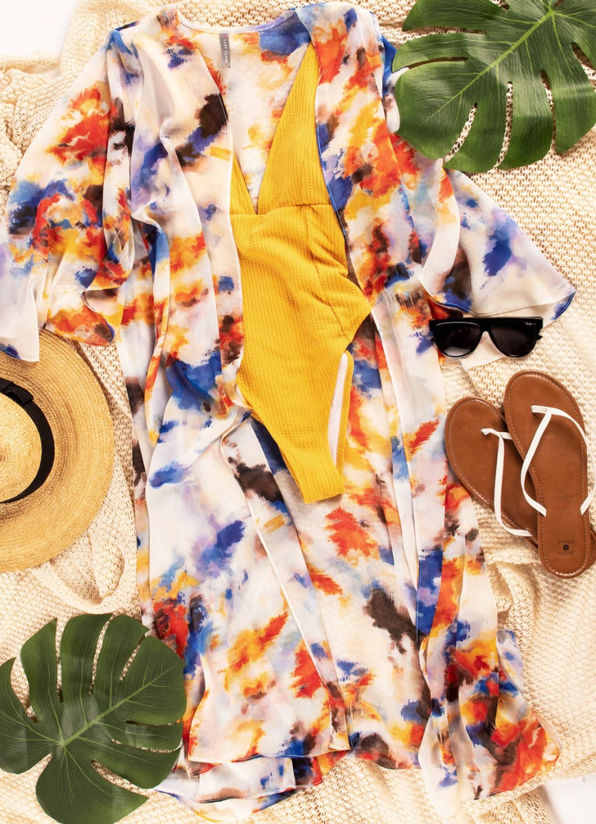 How to Wear Your Chiffon Duster For a Day in the Sun