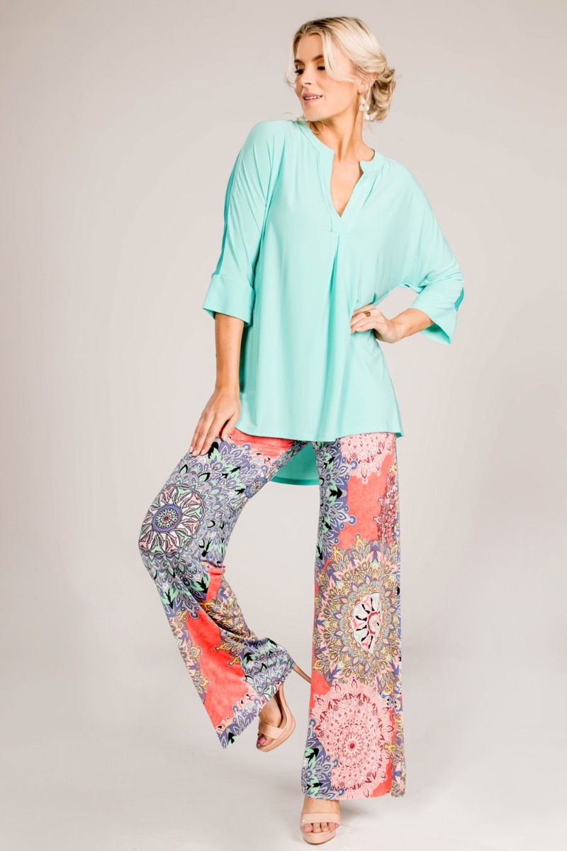 Dressy Straight Leg Pants 