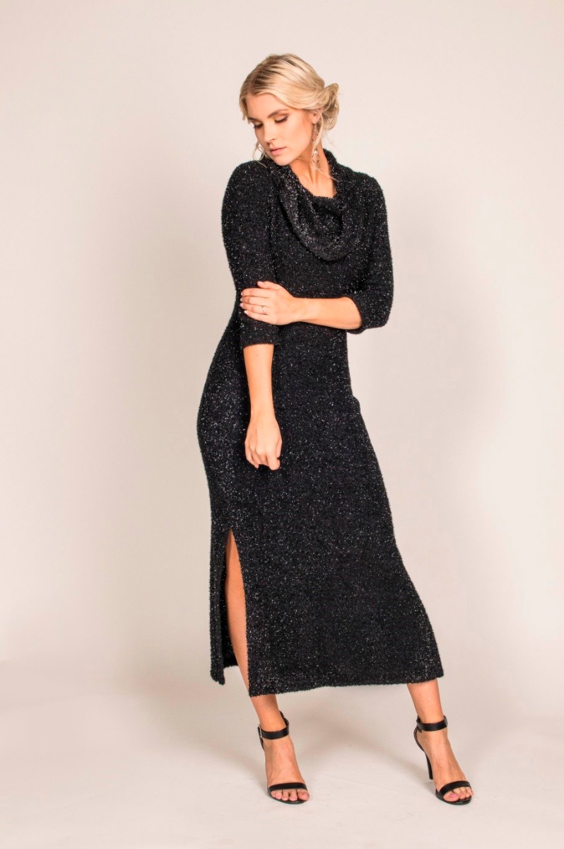 Fuzzy Holiday Dress